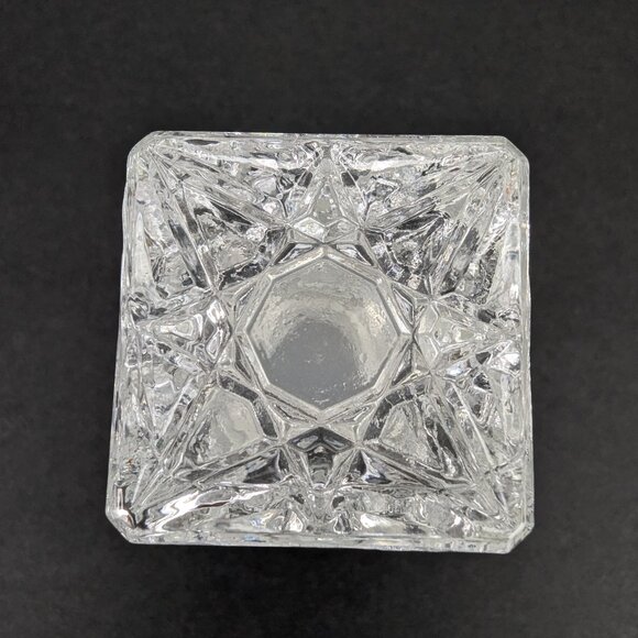 Vintage Miniature Clear Glass Decanter Barware 7" with Stopper Home Bar Decor - Picture 7 of 11